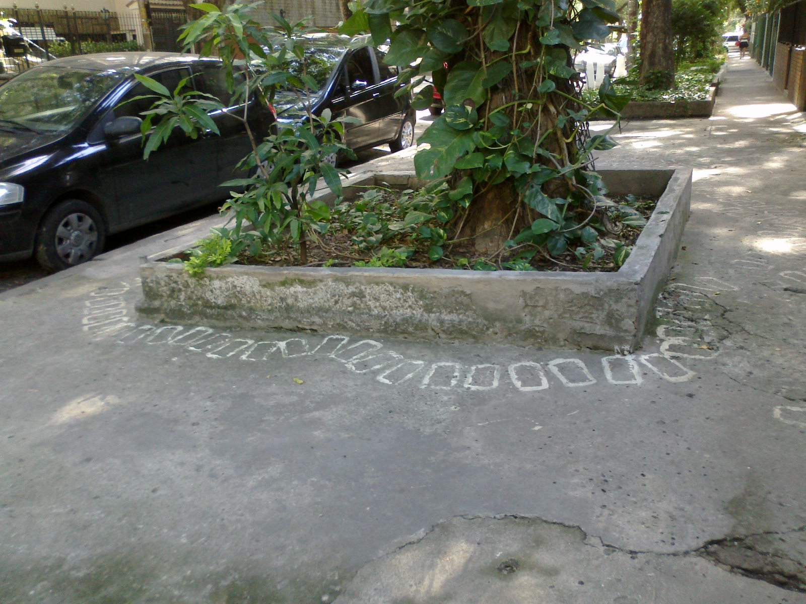  Figura 5 – Rua Grajaú, perto da esquina com a Rua Mearim. Fotografia da autora.